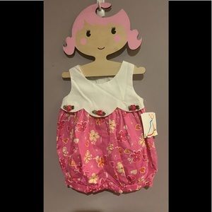 Vintage 12 months Bubble Romper So Cute